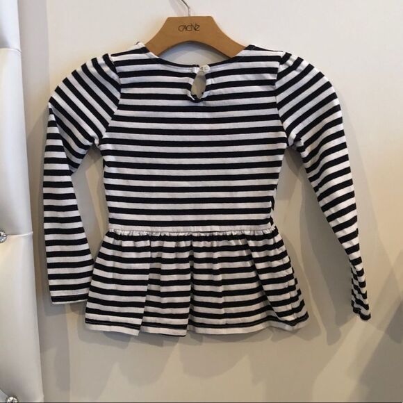 Striped embroidered blouse - Picture 4 of 5